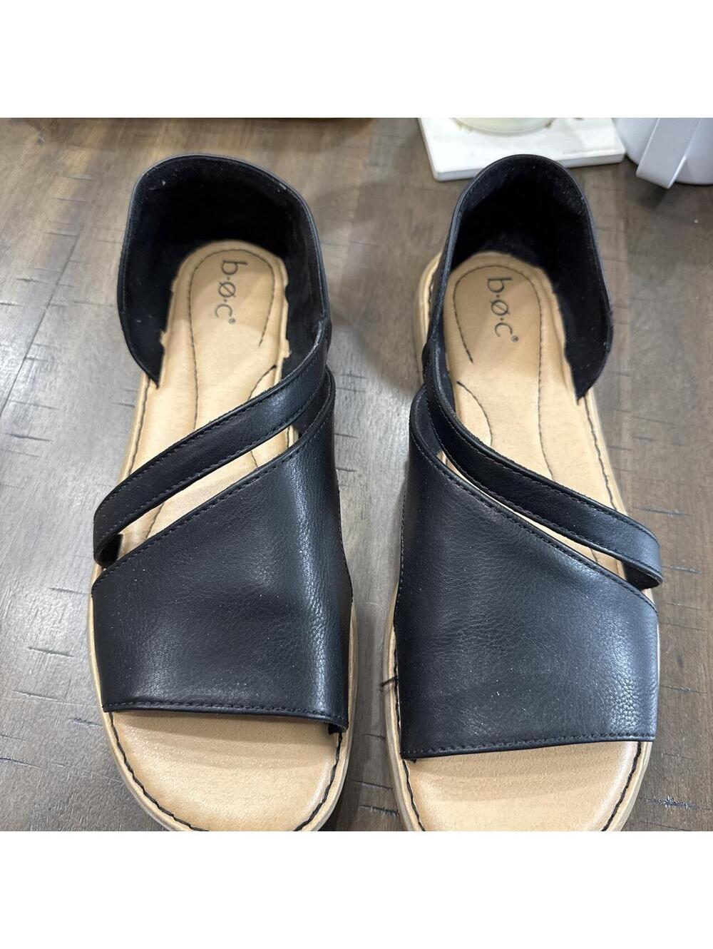 B.O.C. Women's Black Sandal